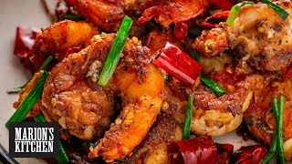 Sichuan Chilli Prawns  Marions Kitchen [upl. by Saxena205]