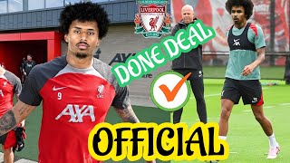 SKY SPORT BREAKING NEWS🔥Karim Adeyemi Transfer Done To liverpool 🔥Adeyemi Arrival To Anfield ✅ [upl. by Monique]