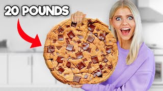 I made a 20POUND Chocolate Chip Cookie [upl. by Eliot542]