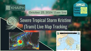 🔴Severe Tropical Storm Kristine Live Tracking amp Marikina river October 25 2024 11am update [upl. by Sturdivant]