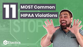 The 11 MOST Common HIPAA Violations [upl. by Hoxie]