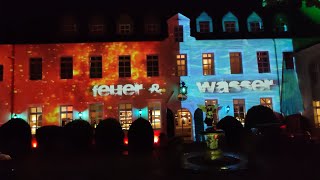 Recklinghausen leuchtet 2024 Videoshow Engelsburg [upl. by Annoyk]