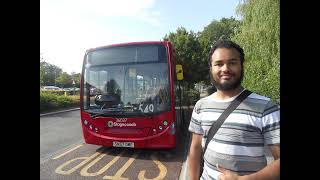 Enviro 200 ExCT Plus DAS1 HCT 1300 Stagecoach London 36037 SN57DWE Journey on a 549 with Kickdown [upl. by Mila]