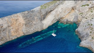 Wrack Manina3 Snorkling Kinaros Island Greece [upl. by Katherina]