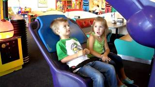 Kylee and Jaxson at Chuck E Cheese  1 [upl. by Ammamaria435]