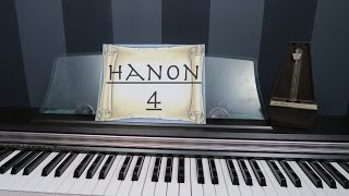 Hanon 4 warmup exercise [upl. by Feodora206]