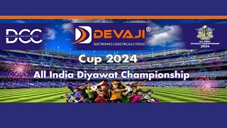 SEMIFINAL  1  DEVAJI CUP ALL INDIA DIYAWAT CHAMPIONSHIP 2024  A ONE CRICKET [upl. by Cowan]