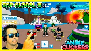 TOP GLOBAL NOVA ATUALIZAÇÃO PERSONAGENS SECRETOS⚡️ANIME CLICK SIMULATOR⚡️ [upl. by Lisab]