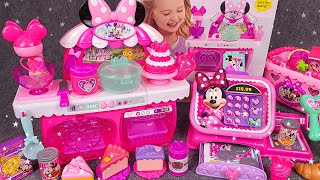 47 Minutes Satisfying with Unboxing Minnie Mouse Toys Collection Kitchen Set Cash Register  ASMR [upl. by Ellevel]