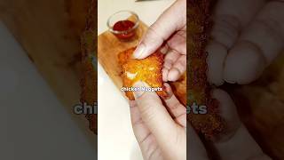 Homemade chicken nuggets food foodie recipe shorts easyrecipe [upl. by Rube]