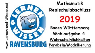 Wahlaufgabe 4 Realschulabschluss 2019 BaWü by Lernen amp Wissen  Erwartungswert Modellieren [upl. by Picker]