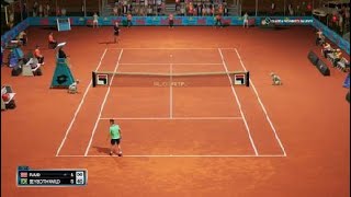 Thiago Seyboth Wild vs Casper Ruud  Santiago ATP AO tennis 2 PS4 [upl. by Ehcrop]