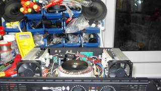 Ekho SX800 Amplifier Repair [upl. by Euqilegna634]