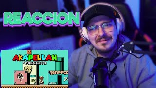 🎙 AKAPELLAH  COMO MARIO 🎮  REACCION Bellota [upl. by Ahsikel]