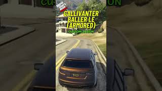 Gallivanter Baller LE Armored  Overlooked by GTA Players gta gta5 gta5online gallivanter [upl. by Ahtnamys264]