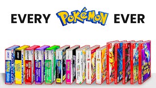 Unboxing Every Pokémon Ever 19982024 [upl. by North116]