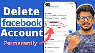 How to delete facebook account permanently 2022 [upl. by Nimzay]