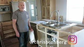 HOW TO MAKE AND INSTALL A CUSTOM MADE KITCHEN ISLAND [upl. by Acirretal]