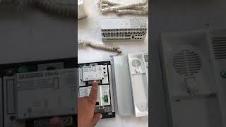 Tutorial instalación de sistema de Intercom con cámara de vídeo PARTE 1 [upl. by Anse]