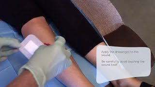 Wound dressing  practical demonstration [upl. by Animaj615]