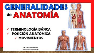 🥇 GENERALIDADES DE ANATOMÍA  Posición Anatómica Terminología Anatómica ¡Fácil y Sencillo [upl. by Bandeen591]