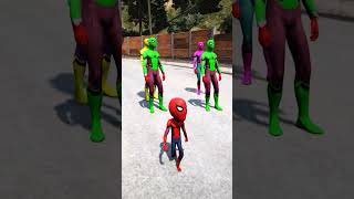 SPIDERMAN SAVED ELEPHANT FROM HIS SPIDEYCAR shortsfeed gta gta5 [upl. by Ellednek313]