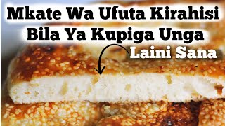 Mkate Wa Ufuta Mlaini Bila Ya Kupiga Unga  Mapishi Rahisi [upl. by Ayojal]