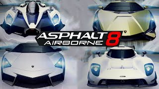 Asphalt 8 Airborne 2024 Amazing Car Collections [upl. by Nihi566]