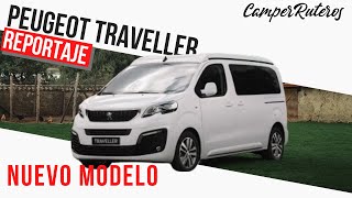 👉Peugeot Traveller Camper 🚐Presentación nueva furgoneta CAMPER Reportaje 128 [upl. by Osei]