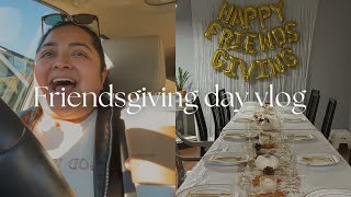 Grateful amp Full Mini cozy Friendsgiving Dinner Vlog [upl. by Ndnarb]