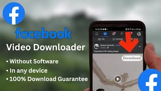 How to Download Facebook Videos  Step By Step Full Guide [upl. by Bez]