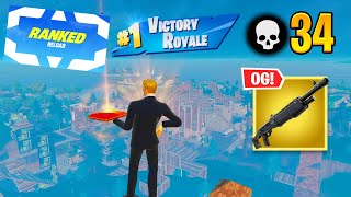 Fortnite Ranked Reload  High Kill Solo vs Squads OG Gameplay Keyboard amp Mouse [upl. by Dyal]