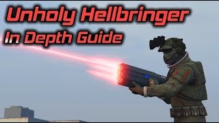 GTA Online Unholy Hellbringer In Depth Guide and Ammo Bug Explained [upl. by Munford]