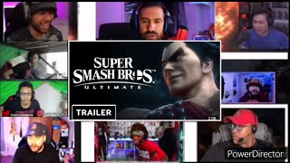 Super Smash Bros Ultimate  KAZUYA Reveal Reaction Mashup [upl. by Edithe]