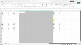 Excel Spalten und Zeilen mit nur 1 Klick Aus und einblenden  nur bestimmte Informationen anzeigen [upl. by Aioj]