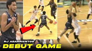 RJ Abarrientos DEBUT GAME sa BLEAGUE JAPAN  Shinshu vs Ibaraki  Limited Minutes [upl. by Calvo]