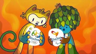 Conheça os mascotes dos Jogos Rio 2016 [upl. by Frederick]