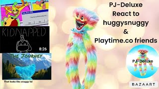 REACTING TO HuggySnuggy AND Bunzosplaytimeco Episodes six and seven and memes [upl. by Nosidda180]