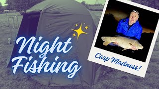 Double Take Chaos Carp Night Fishing Plus New Nash Titan Hide Xl Bivvy amp MF60 Indulgence Bedchair [upl. by Barra105]