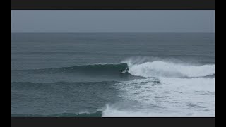 Big surf on Newquays Cribbar First solid pulse of swell for the winter 24 season [upl. by Irod]