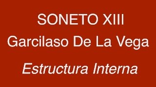 Soneto XXIII  Estructura Interna [upl. by Eecyal]