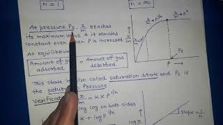 Freundlich Adsorption Isotherm amp Applications of AdsorptionClass12ChemistryLecture16Unit 5 [upl. by Susanne]