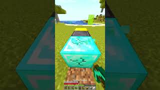 Gold pickaxe cant mine gold🧐🤔minecraft shortsviraltrending [upl. by Idnek]