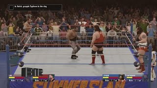 WWE 2K16 Hall Of Fame 2K Showcase DLC The Bushwhackers vs Natural Disasters Part 6 Summerslam 1991 [upl. by Maris]