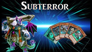 Subterror  Insane Flip Control Deck YuGiOh Master Duel [upl. by Rihat91]