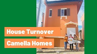 HOUSE TURNOVER IN CAMELLA HOMES URDANETA PANGASINAN  CRISELLE HOUSE  GIRLIE LAGMAN [upl. by Nagah]