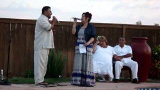 Pastor Mando and Vera singing Ron Kenolys quotYou Arequot [upl. by Eussoj]