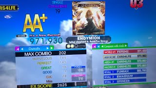 Endymion CSP19 971930 World Record DDR Ace [upl. by Nylhtiak]