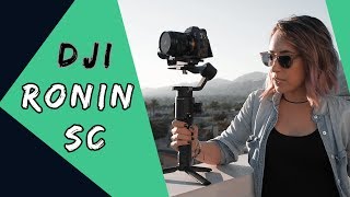 DJI Ronin SC  QUICK gimbal settings and my creative process [upl. by Sirromed102]