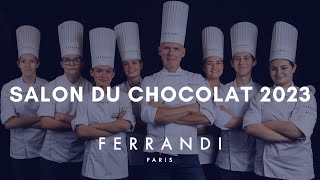 FERRANDI Paris au Salon du Chocolat 🍫✨ [upl. by Yrol223]